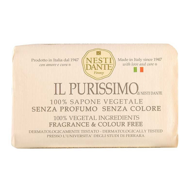 Nesti Dante Paradiso Il Purissimo Pure Fragrance Free Soap 150g
