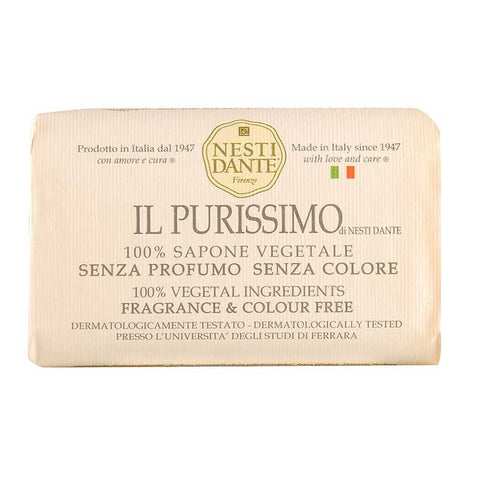 Nesti Dante Paradiso Il Purissimo Pure Fragrance Free Soap 150g