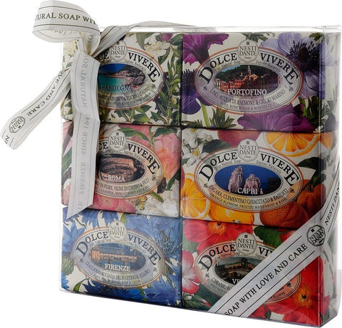 Nesti Dante Dolce Vivere Soap Gift Set 6 x 150g
