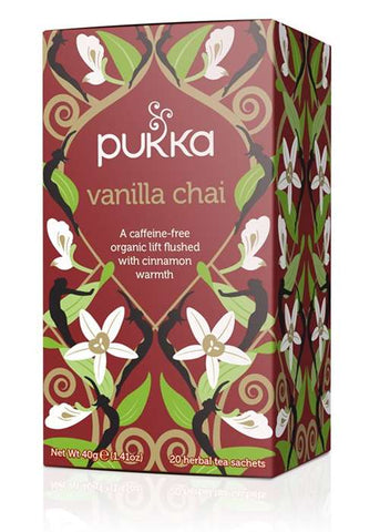Pukka Organic Vanilla Chai Tea 20 Bags