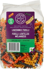 Your Organic Nature Organic Lentil Mix Fusilli 225g Gluten Free