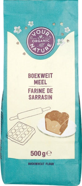 Your Organic Nature Organic Buckwheat Flour 500g Gluten Free