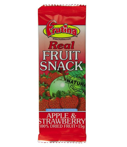 Frutina Strawberry & Apple Dried Fruit Bar 15g
