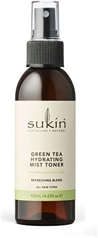 Sukin Mist Toner Green Tea 125ml