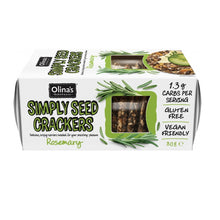 Olina's Bakehouse Rosemary Seed Crackers 80g