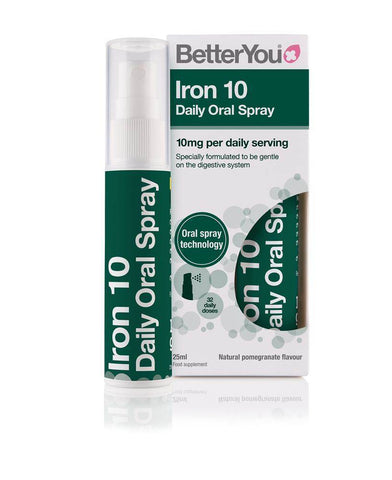 BetterYou Iron 10mg Oral Spray 25ml