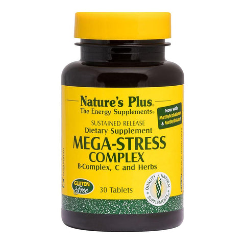 Natures Plus Mega-Stress Complex 30 Tabs