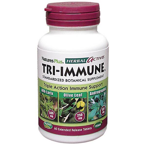 Natures Plus Tri-Immune Extended Release 60 Tabs