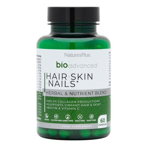 Natures Plus BioAdvanced Hair Skin & Nails 60 Caps