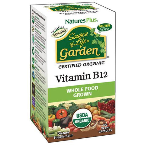 Natures Plus Source of Life Garden Vitamin B12 60 Caps