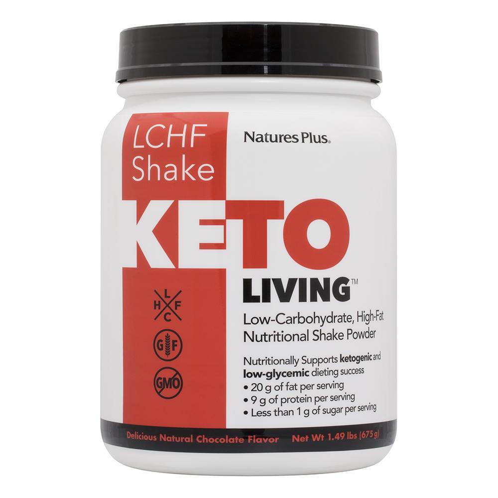 Natures Plus KetoLiving LCHF Chocolate Shake 675g