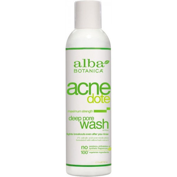 Alba Botanica Acne Deep Pore Wash 177ml
