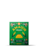 Amaizin Organic Gluten Free 12 Taco Shells 150g