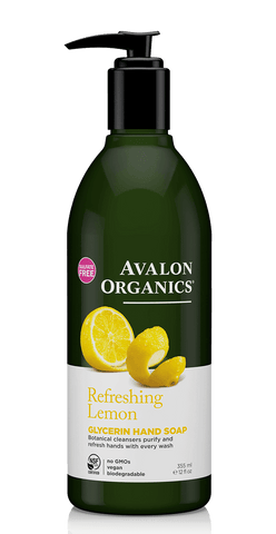 Avalon Organic Hand Soap Lemon 355ml