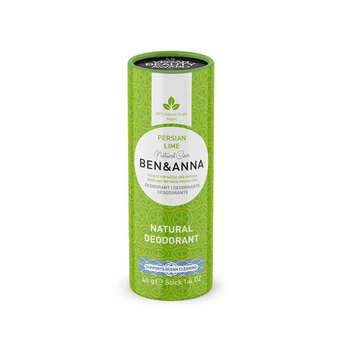 Ben & Anna Persian Lime Deodorant Paper Tube 40g