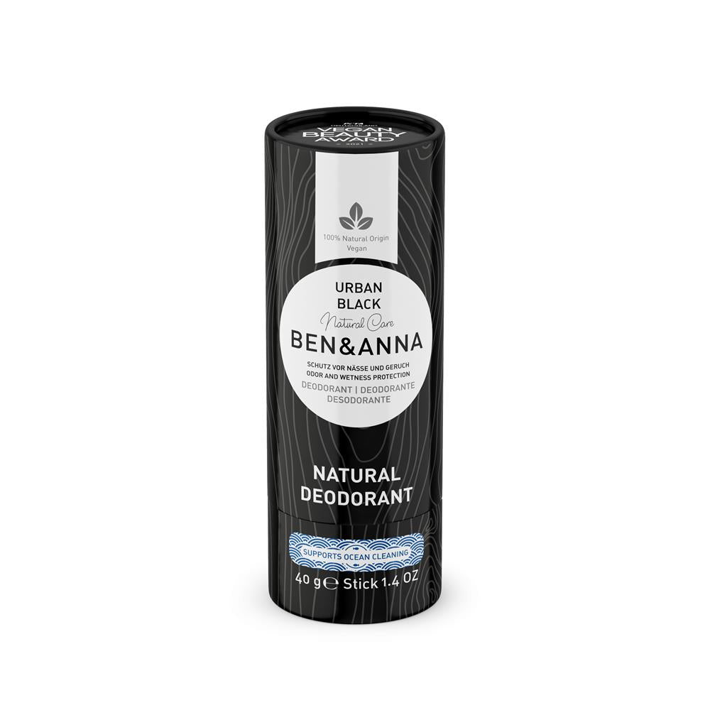 Ben & Anna Urban Black Deodorant Paper Tube 40g
