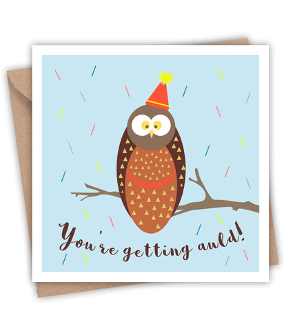 Lainey K You're Getting Auld Birthday Card