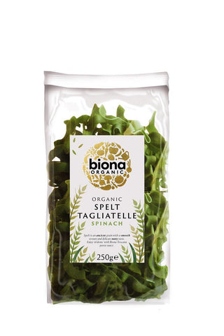 Biona Organic Spelt Spinach Tagliatelle 250G