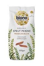 Biona Organic Spelt Penne Wholegrain 500G