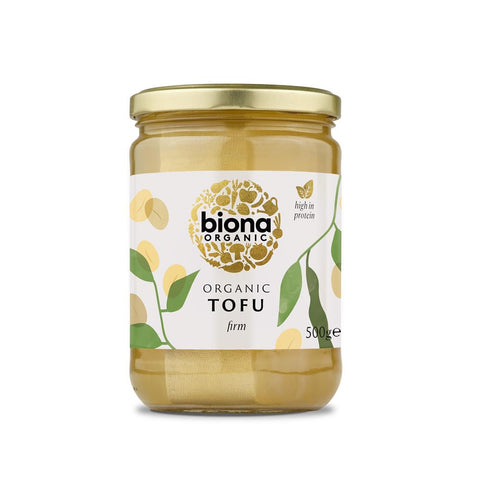 Biona Organic Plain Tofu Jar 500g