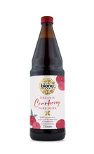 Biona Organic Cranberry Juice 100% 750ml