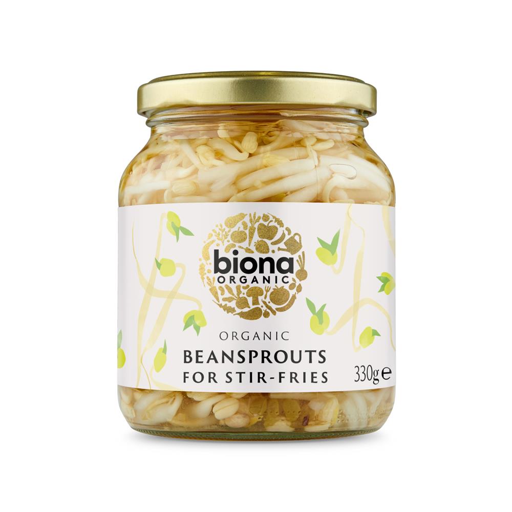 Biona Organic Bean Sprouts Jar 330g