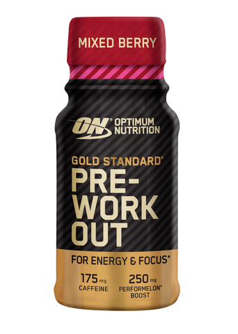 Optimum nutrition Gold Standard Pre Workout Shot Mixed Berries 60ml