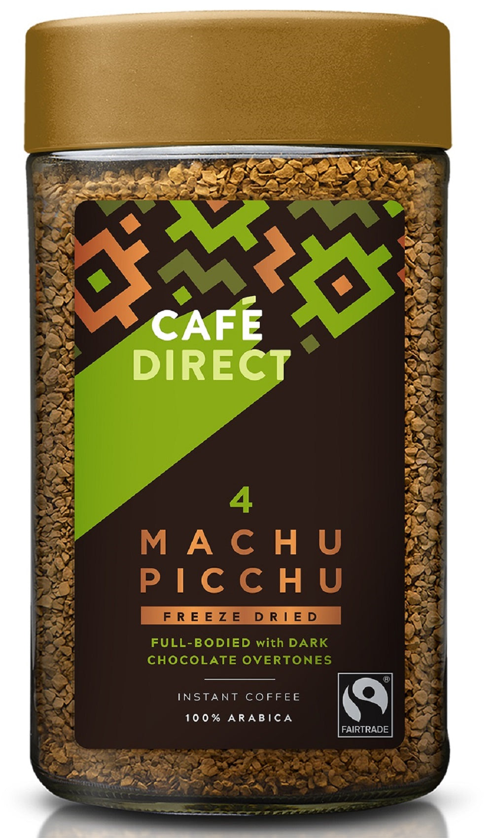 Cafe Direct Machu Picchu FT Instant Freeze Dried Coffee 100g