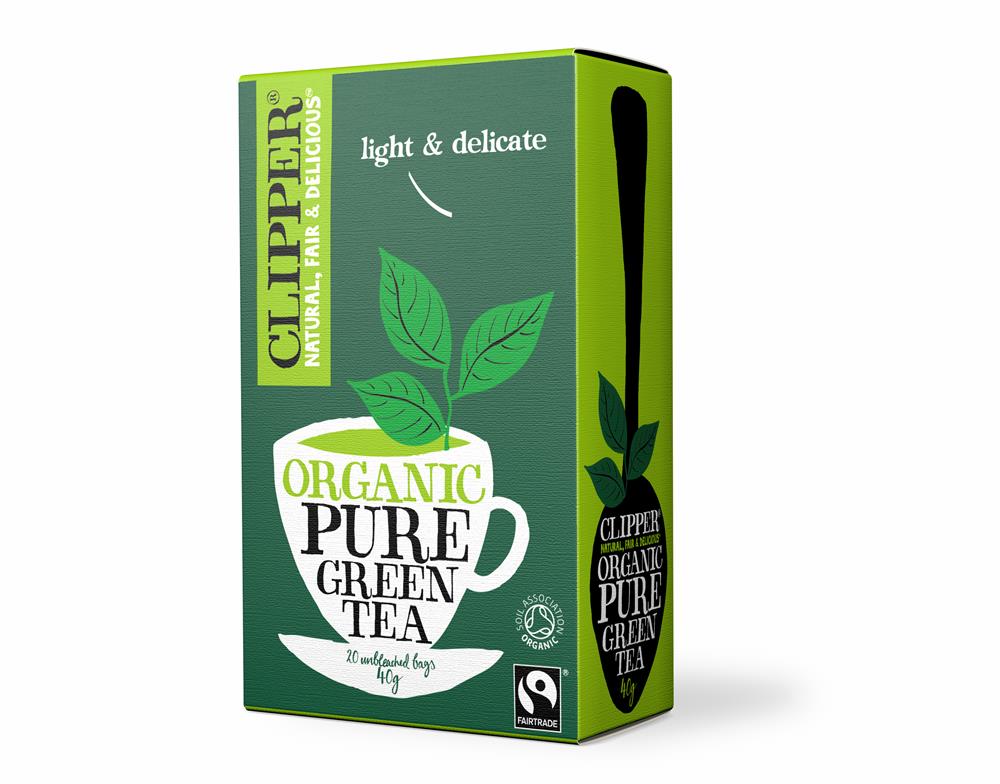Clipper Organic Pure Green Tea 20 Bags