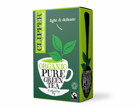 Clipper Organic Pure Green Tea 20 Bags