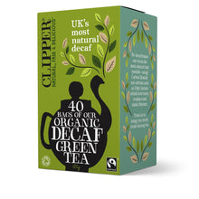 Clipper Organic Fair Trade Decaf Green Tea 40 Bags