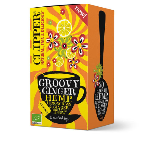 Clipper Groovy Ginger Hemp Infusion 20 Bags