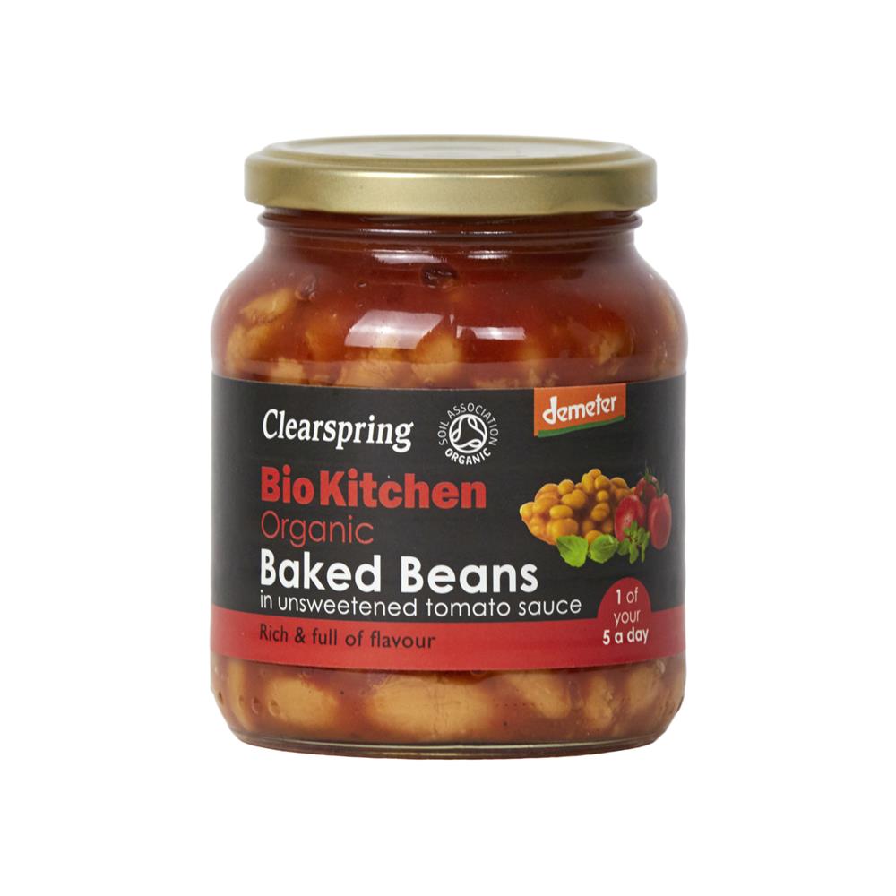 Clearspring Organic Baked Beans Sugar Free 350g