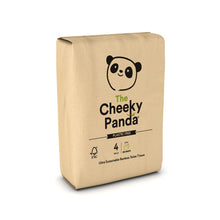 Cheeky Panda Plastic-Free Sustainable Bamboo Toilet Roll 4 Pack