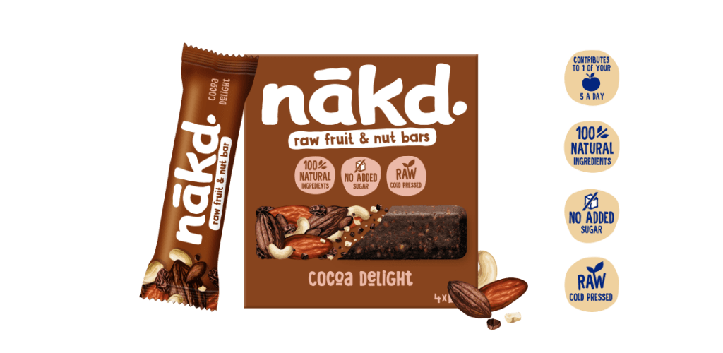 Nakd Bars Gluten Free Cocoa Delight Bar 35g