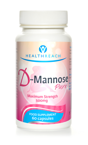 Health Reach D-Mannose 500Mg 60 Caps
