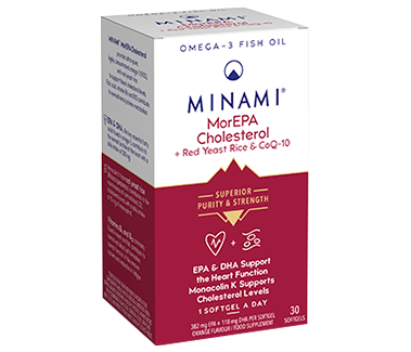 Minami MorEPA Cholesterol 60 Softgel - New Formulation