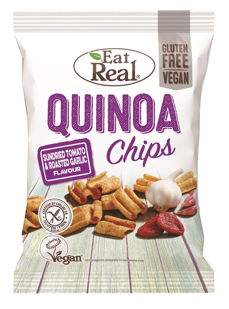 Eat Real Quinoa Chips Sundried Tomato & Roasted Garlic 30g