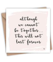 Lainey K Although We Can't Be Together Card