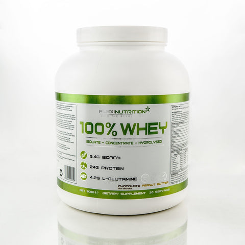 Flexi Nutrition 100% Whey Protein Mint Chocolate Flavour 908g