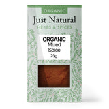 Just Natural Mixed Spice Organic 25g