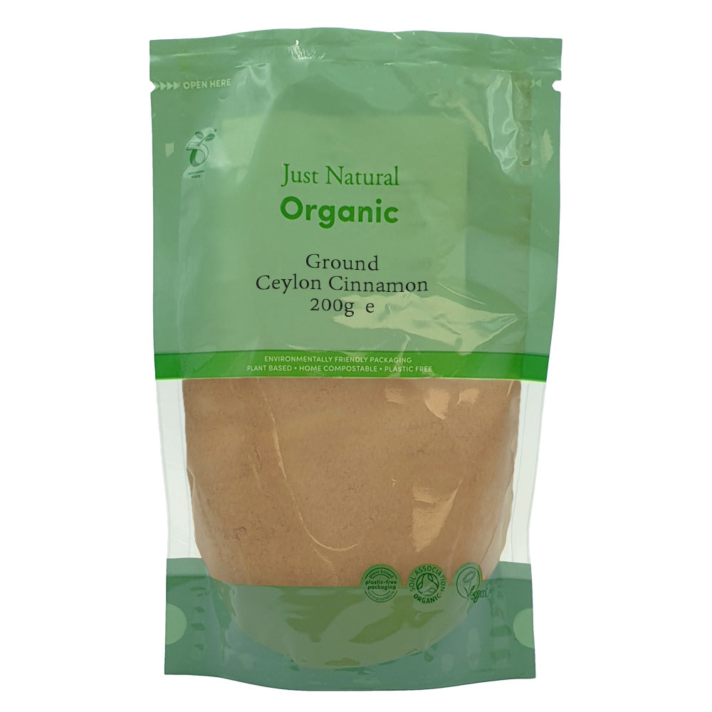 Just Natural Ceylon Cinnamon Organic 200g