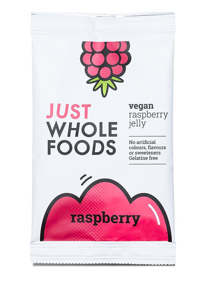 Just Wholefoods Raspberry Jelly Crystals 85G