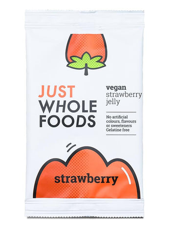 Just Wholefoods Strawberry Jelly Crystals 85G