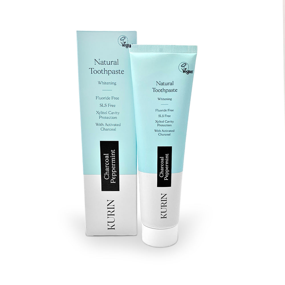 Kurin Charcoal Peppermint Toothpaste 100ml
