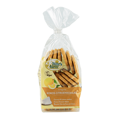 Billy's Farm Organic Coconut Lemon Cookie 175g