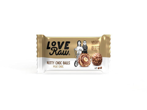 LoveRaw Nutty Choc Balls 28g Vegan