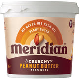 Meridian Peanut Butter Crunchy No Salt 100% Nuts 1Kg