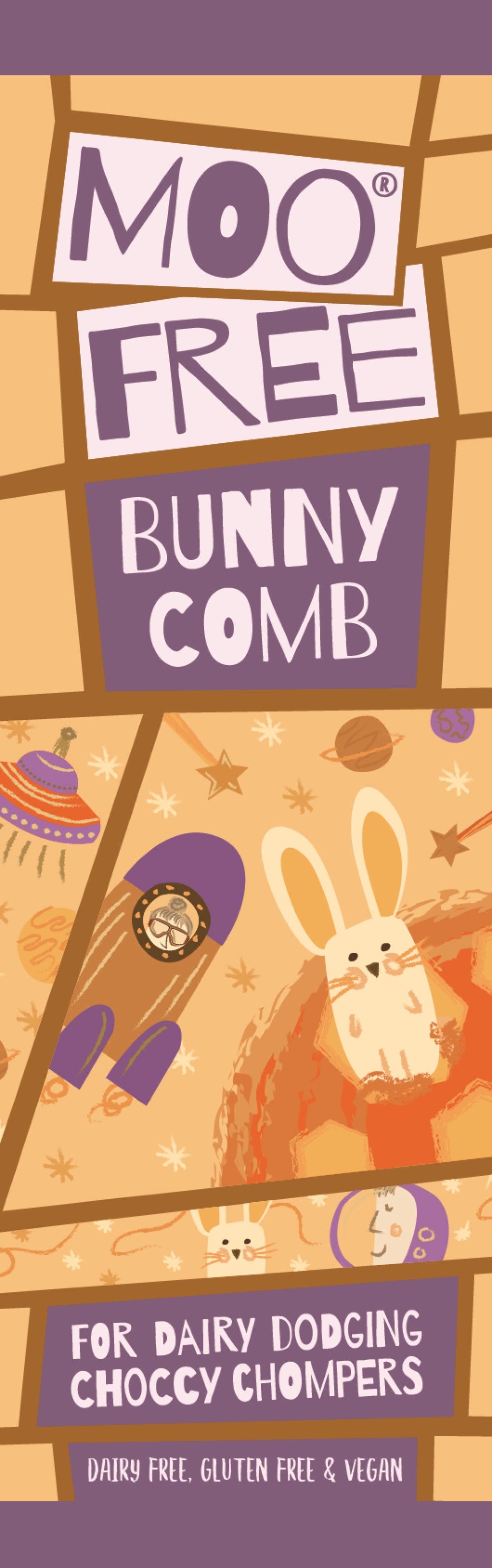 Moo Free Mini Bar Bunnycomb 20g