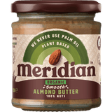 Meridian Organic Almond Butter Smooth With Salt 170G